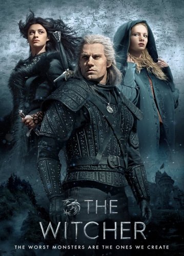Постер к фильму Ведьмак / The Witcher [S01] (2019) WEB-DL-HEVC 1080p от селезень | HDR | Дублированный